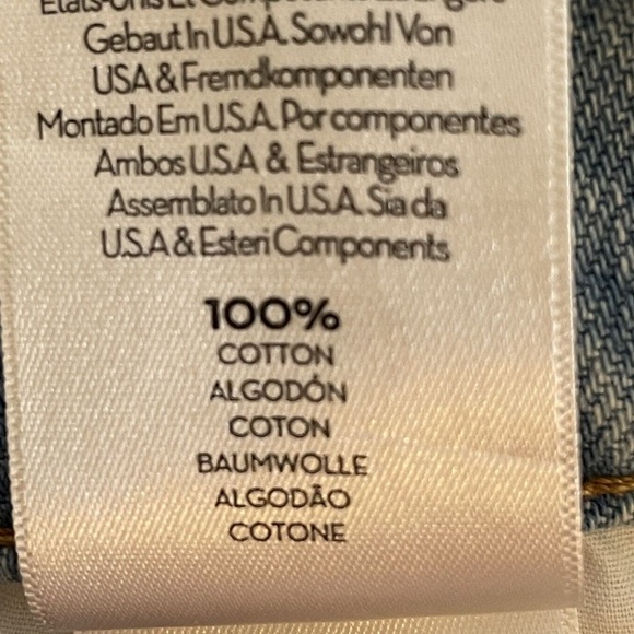 NWT MOTHER DENIM SNACKS THE FUN DIP UTILITY PUDDLE - Picture 12 of 14